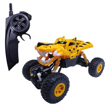 Imagem de Carrinho de Controle Remoto Camionete Monster Cor: Amarelo