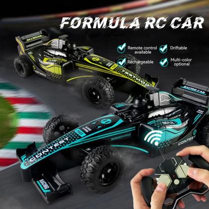 Imagem de Carrinho De Controle Remoto Carro Corrida Infantil Fórmula 1