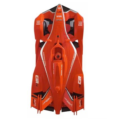 Imagem de Carrinho de Controle Remoto com 7 Funções Solta Fumaça com Luzes Grand Prix Crianças