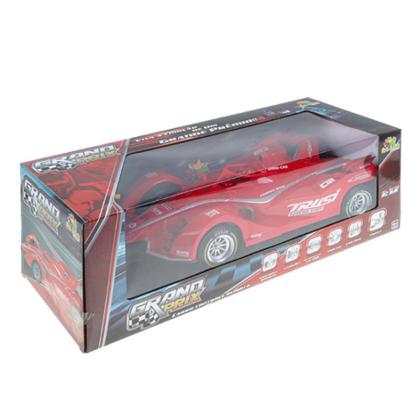 Imagem de Carrinho de Controle Remoto com 7 Funções Solta Fumaça com Luzes Grand Prix Crianças