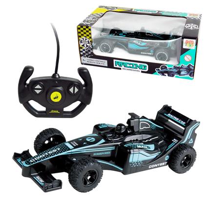 Carrinho De Controle Remoto Fórmula 1 Recarregável - Dm Toys Imagem de Carrinho De Controle Remoto Fórmula 1 Recarregável - Dm Toys