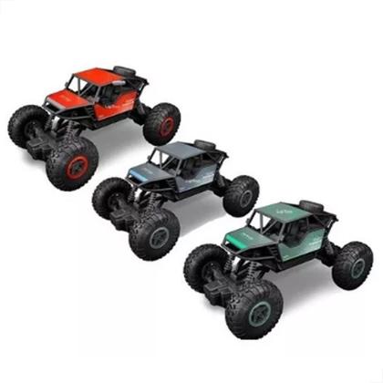 Imagem de Carrinho de Controle Remoto Jeep Monster Truck Brinquedo Bateria Recarregável Porsche Infantil