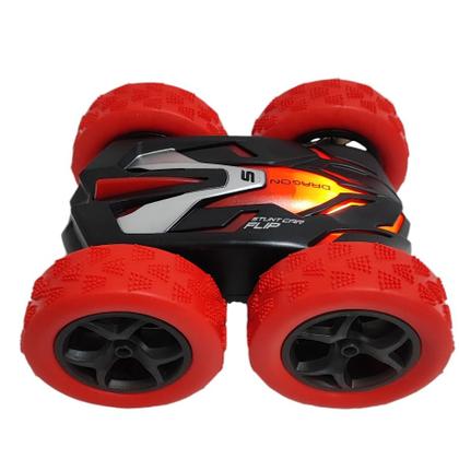 Carrinho de Controle Remoto Recarregável Manobras Radicais Gira 360 Com Luz - Fun Game Imagem de Carrinho de Controle Remoto Recarregável Manobras Radicais Gira 360 Com Luz