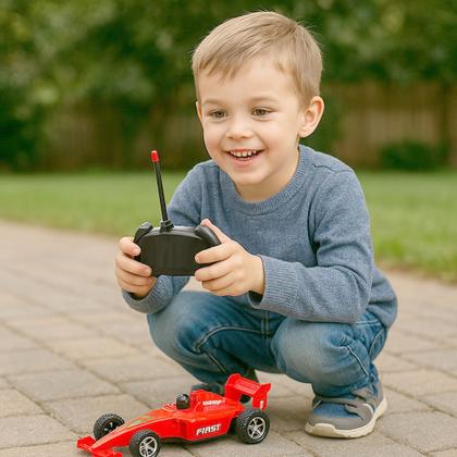 Imagem de Carrinho de Controle Remoto Sem Fio Recarregável Brinquedo Infantil Presente Meninos
