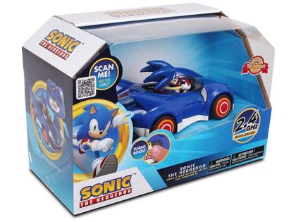 Carrinho de Controle Remoto Sonic 7 Funções Fun - Azul - Carrinho