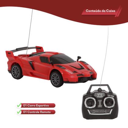 Imagem de Carrinho de Controle Remoto Speed Max 4 Funções Esportivo