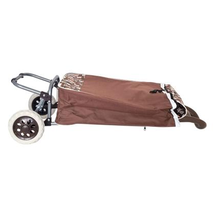 Imagem de Carrinho De Feira Compras Com Pés Dobráveis Até 30kg