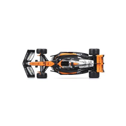 Carrinho de Fórmula 1 Mclaren Racing Mcl60 OP81 (2023) -1:43 - Bburago Imagem de Carrinho de Fórmula 1 Mclaren Racing Mcl60 OP81 (2023) -1:43