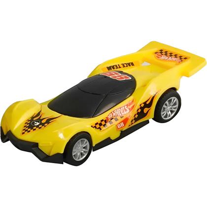 Imagem de Carrinho De Fricção Hot Wheels Fast Racer Com Luz e Som 13cm - Multikids 