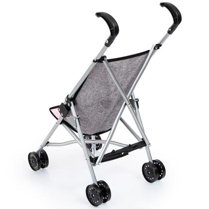 Imagem de Carrinho de guarda-chuva Bayer Design Grey para bonecas de até 45 cm