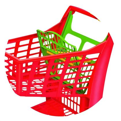 Imagem de Carrinho de Mercado Compras Market Vermelho Magic Toys