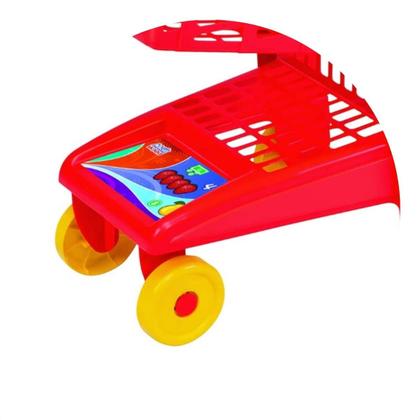 Imagem de Carrinho de Mercado Compras Market Vermelho Magic Toys