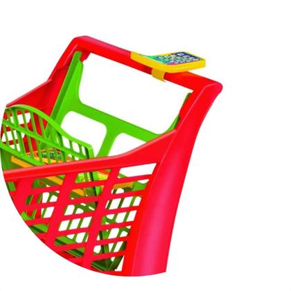 Imagem de Carrinho de Mercado Compras Market Vermelho Magic Toys