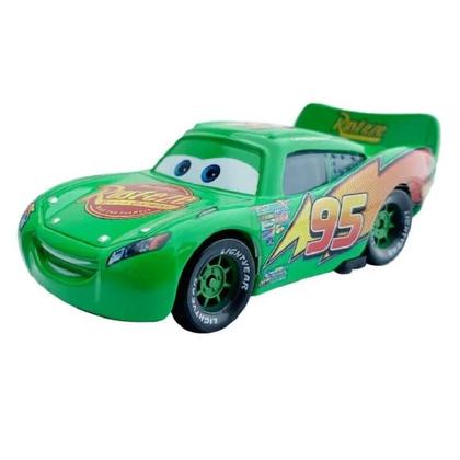 Imagem de Carrinho de Metal Die-Cast Relâmpago McQueen e Jackson Storm - Disney Pixar - Presente Infantil