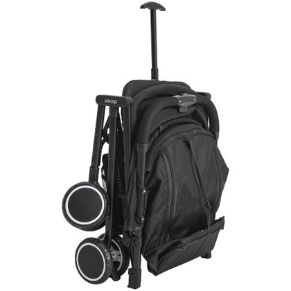 Imagem de Carrinho de Passeio Bebê Mascote Kiddo Whoop Portátil Preto