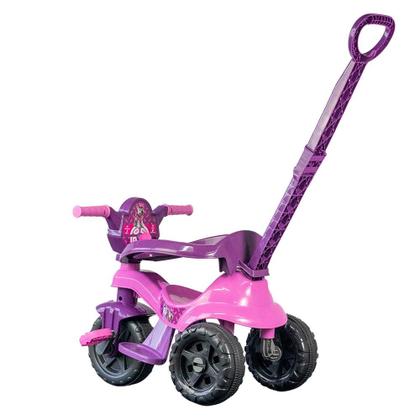 Imagem de Carrinho De Passeio Com Pedal Infantil Baby Dog Rosa