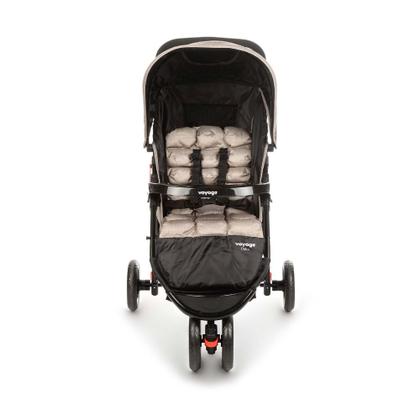 Imagem de Carrinho de Passeio e Bebê Conforto Delta TS Pro Bege Voyage