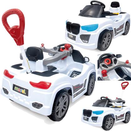 Imagem de Carrinho de Passeio e Pedal Infantil Mini Carro Maral BM Car Modelo:Branco