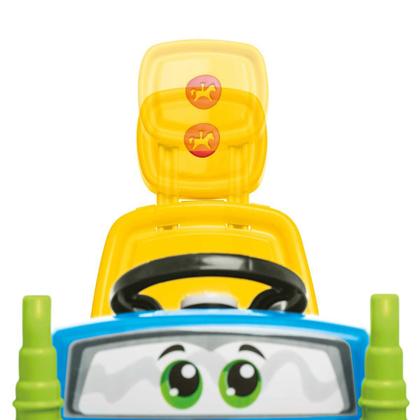 Imagem de Carrinho De Passeio e Pedal Infantil MK Truck Calesita 982