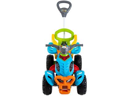 Imagem de Carrinho de Passeio e Pedal Maral Quadriciclo Colorido 30kg