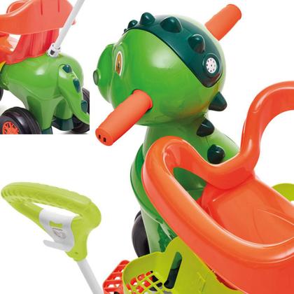 Imagem de Carrinho de Passeio e Pedal para Bebe Calesita Didino Verde