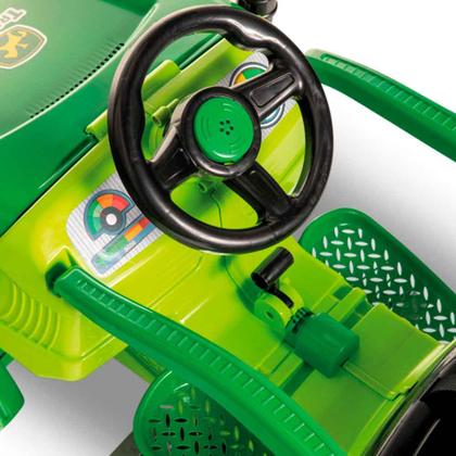 Imagem de Carrinho de Passeio e Pedal - Trator TraCamp - Verde - Calesita