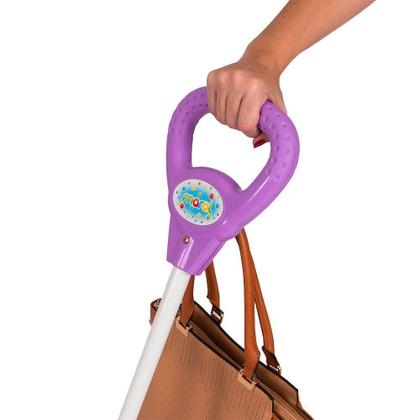 Imagem de Carrinho De Passeio e Pedal Triciclo Baby City Menina-Rosa