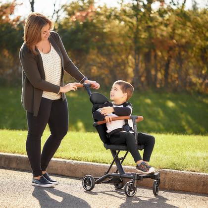 Imagem de Carrinho de Passeio Evolur Cruise Rider - Leve e com Canopy Noir Black