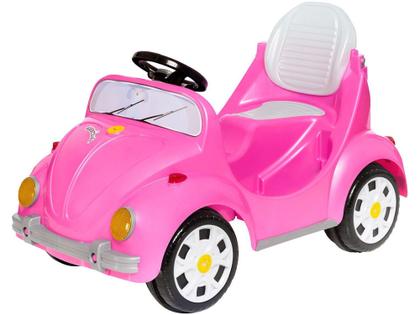 Imagem de Carrinho de Passeio Infantil a Pedal 1300 Fouks - com Empurrador Emite Sons Calesita