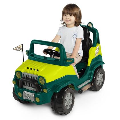 Imagem de Carrinho de Passeio Infantil Calesita DIIPI c/ Pedal - Verde