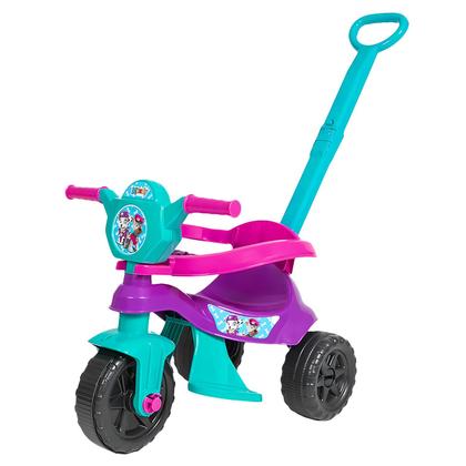 Imagem de Carrinho De Passeio Infantil Pedal Kemotoca Cachorro Com Haste Removivel Protecao Suporte