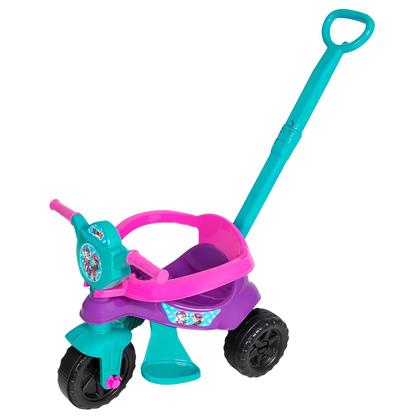 Imagem de Carrinho De Passeio Infantil Pedal Kemotoca Cachorro Com Haste Removivel Protecao Suporte