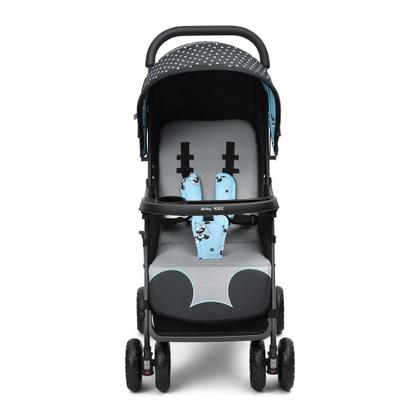 Imagem de Carrinho de Passeio P/Bebê Tipo Berço Buggy Mickey Multikids