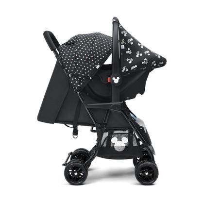 Imagem de Carrinho de Passeio P/Bebê Tipo Berço Buggy Mickey Multikids