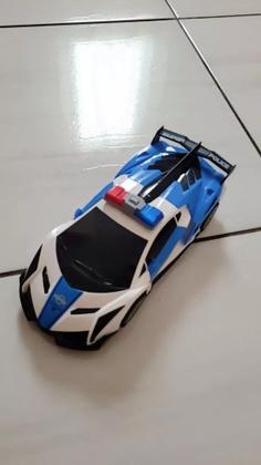 Imagem de Carrinho de Policia Anda Emite Luz E Som Gira 360 Abre Portas - Enviamos no mesmo dia