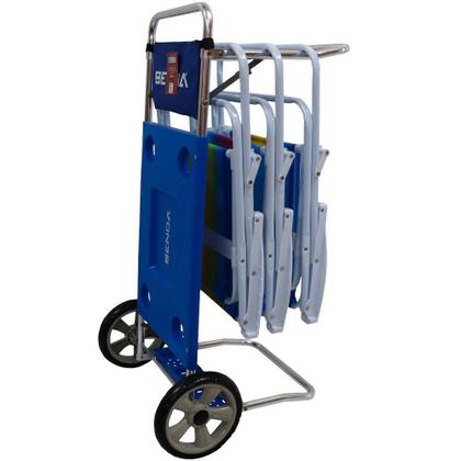 Imagem de Carrinho de Praia Benoá YM-8330 Multiuso Alumínio