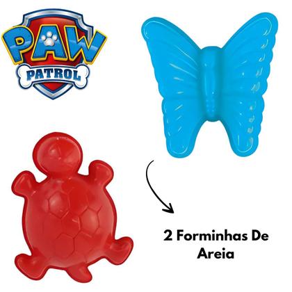 Imagem de Carrinho De Praia Patrulha Canina Com Acessórios 83431 - FUN