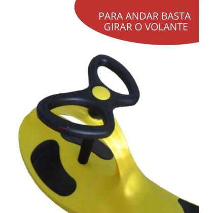 Imagem de Carrinho De Rolimã Car Infantil Importway Crianças Amarelo