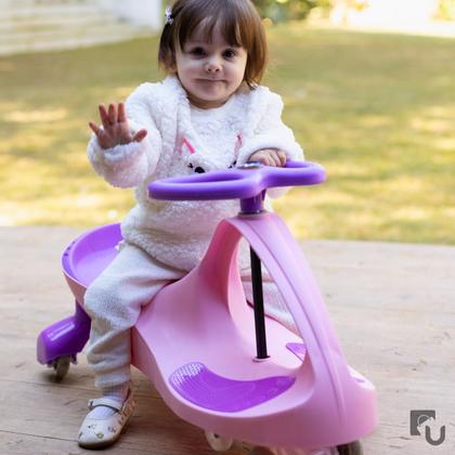 Imagem de Carrinho De Rolimã Infantil Rodinhas Com Led Criança Até 100kg Triciclo Criança Zippy Toys