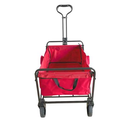 Imagem de Carrinho de Transporte Dobravel Camping Vermelho IWCDCAVM Importway