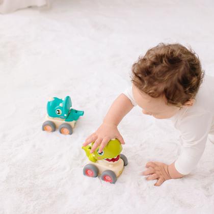 Imagem de Carrinho Dino Com Fricção E Apito Verde Escuro 17244 Buba