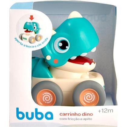 Imagem de Carrinho Dino Com Friccao E Apito Verde Escuro - Buba