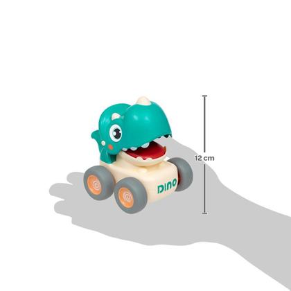 Imagem de Carrinho Dino Com Friccao E Apito Verde Escuro - Buba
