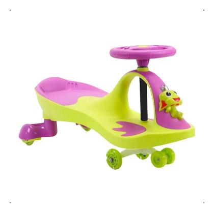 Imagem de Carrinho Dute Toys 360º Acende Luz Na Rodinha Motoca Criança