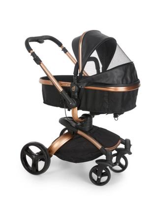 Imagem de Carrinho Dzieco Galzerano Vulkan 360 Preto Gold