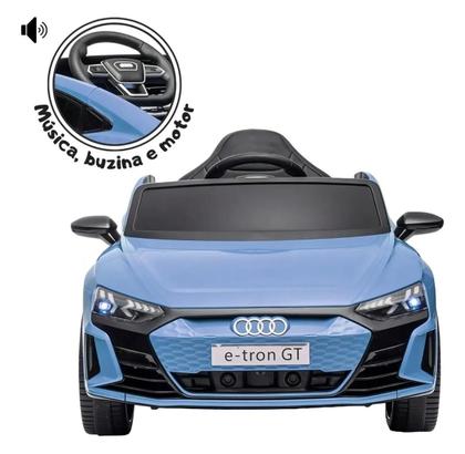 Imagem de Carrinho eletrico infantil audi azul 12v
