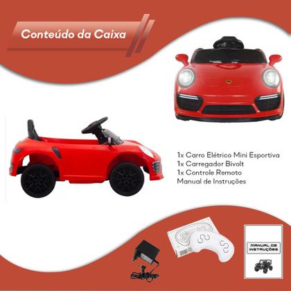 Imagem de Carrinho Eletrico Infantil Controle Remoto Envio Imediato