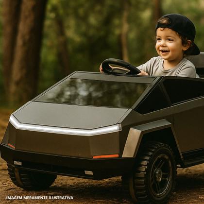 Imagem de Carrinho Elétrico Infantil Supertruck 12v Com Controle Remoto, Músicas e Luzes Unitoys