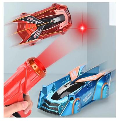 Imagem de Carrinho Escala Parede Carro Controle Remoto Sensor Laser