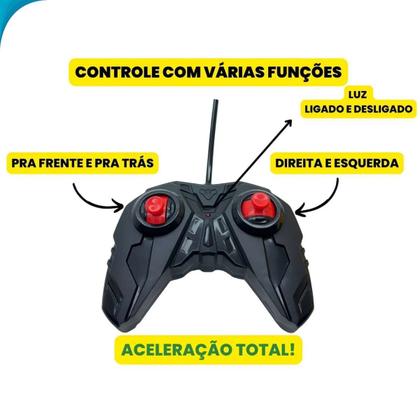 Imagem de Carrinho Esportivo de Controle Ideal para Crianças